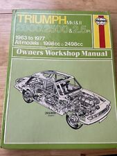 Triumph mk1 mk2 for sale  SOUTHEND-ON-SEA