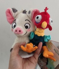 2 peças Disney Moana Pua porco ímã de ombro de galinha brinquedo de pelúcia recheado novo comprar usado  Enviando para Brazil