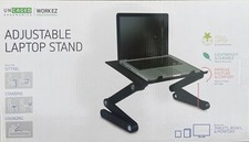 Suporte para laptop de alumínio 16,5" x 11" ergonomia WorkEZ Professional sem gaiola, preto comprar usado  Enviando para Brazil