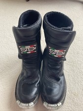 Vintage leather sidi for sale  GLASGOW