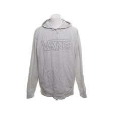 Vans, bluza z kapturem, rozmiar: L, szara, poliester/bawełna, nadruk, bluza #cbC na sprzedaż  PL