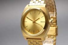 [Funcionando] Nixon Minimal The Time Teller 15G Todo Dourado 37mm Qz Relógio Masculino JAPÃO comprar usado  Enviando para Brazil
