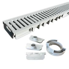 Canal raso x 1m cinza 50mm de profundidade comprar usado  Enviando para Brazil