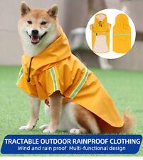 Usado, Impermeable Reflectante Impermeable Ropa Perro Lluvia Abrigo Mascota Perro Abrigo Chaqueta Chaleco segunda mano  Embacar hacia Argentina