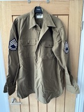 Ww2 army shirt for sale  OTLEY