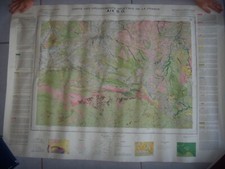 Botanique carte groupements d'occasion  Sauve