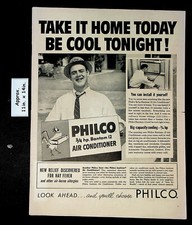 Usado, 1957 Outra primeira... O ar condicionado Philco Ionitron impressão vintage anúncio 41784 comprar usado  Enviando para Brazil