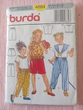 Burda schnittmuster 4884 gebraucht kaufen  Altlußheim