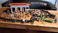 Schleich bauernhof pferdehof gebraucht kaufen  Grevenbroich