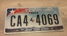 Texas license plate for sale  Ahwahnee