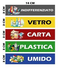 Adesivi pvc differenziata usato  Verona