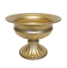 Gold metal planter for sale  Brentwood