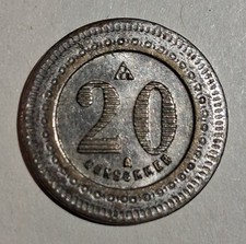 Centimes jeton consommer d'occasion  Beaumont-du-Périgord