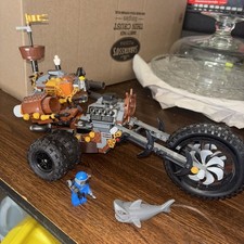Lego Movie MetalBeard's Heavy Motor Trike 70834 sem manual incompleto comprar usado  Enviando para Brazil