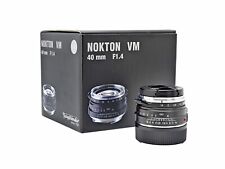 Voigtlander 40mm f1.4 for sale  POOLE