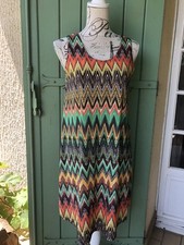 Robe fluide multicolore d'occasion  Lunel