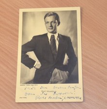 Schöne alte autogrammkarte gebraucht kaufen  Dresden
