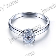 Anel de casamento solitário de zircônia cúbica oval prata esterlina 8x6mm presente comprar usado Anel de casamento solitário de zircônia cúbica oval prata esterlina 8x6mm presente comprar usado  Enviando para Brazil