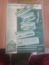 Werbeblatt faber castell gebraucht kaufen  Wolfsburg
