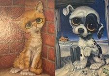Vintage dog cat for sale  USA