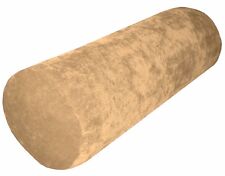 Ma21g Sofá Marrom Seda Crua Chenille Veludo Bolster CAIXA Pescoço Rolo Almofada CAPA comprar usado  Enviando para Brazil