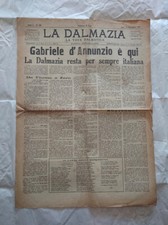 Dalmazia gabriele annunzio usato  Italia