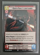 Darth maul lightsaber gebraucht kaufen  Meppen