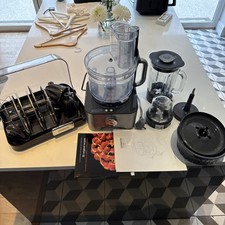 Kenwood FP980 Multipro Excel Robot kuchenny 1200W Potężny - srebrny DUŻY ZESTAW, używany na sprzedaż  Wysyłka do Poland