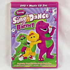 Barney Sing And Dance 2009 DVD e CD de música de canto e dança dois discos comprar usado  Enviando para Brazil