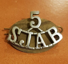 Vintage badge sjab for sale  DONCASTER