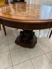 Tavolo legno intarsiato usato  Ariccia