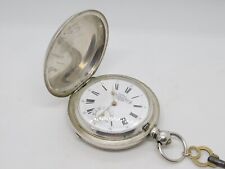 Relógio de bolso russo do século XIX .875 prata George Favre-Jacot Double Hunter comprar usado  Enviando para Brazil