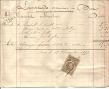 Dax invoice 1889. d'occasion  Expédié en Belgium