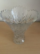 Lead crystal vase for sale  LONDON