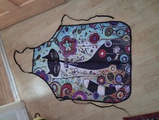Cat printed linen for sale  BIRMINGHAM