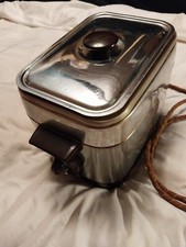 Fritadeira elétrica vintage da década de 1950 - BOM! - Testado - Funciona!, usado comprar usado  Enviando para Brazil