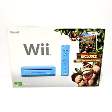 Console Nintendo Wii Blue Donkey Kong + caixa, acessórios - Testado e funcionando comprar usado  Enviando para Brazil