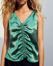 Pretty green satin for sale  PRESTON