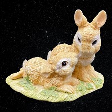 Boneco 1989 Summit Corp. Natures Friends mãe e bebê coelhos 3,5”T 5”W comprar usado  Enviando para Brazil