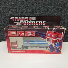 Vintage 1984 Transformers G1 Optimus Prime com Caixa e Acessórios, usado comprar usado Vintage 1984 Transformers G1 Optimus Prime com Caixa e Acessórios, usado comprar usado  Enviando para Brazil