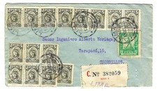 Peru 1932 registered for sale  Tempe