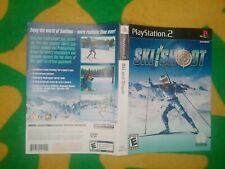 Arte de portada de esquí y disparo Sony PlayStation 2 solamente segunda mano  Embacar hacia Mexico