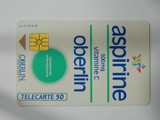 Télécarte aspirine oberlin d'occasion  Coutras