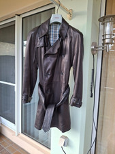 Ledermantel dunkelbraun fa gebraucht kaufen  Düsseldorf