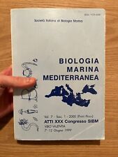 Biologia marina mediterranea usato  Firenze