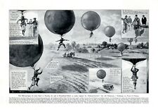 Ballonspringen kunstdruck 1927 gebraucht kaufen  Waldburg