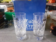 Tudor crystal tumblers for sale  OSWESTRY