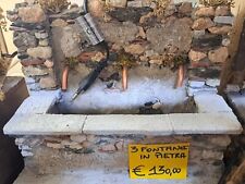 Fontana presepe pietra usato  Tropea