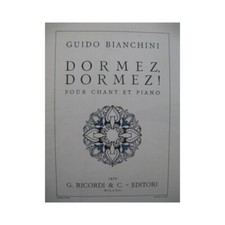 Bianchini guido dormez d'occasion  Blois