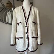 Zara blazer ivory for sale  BRISTOL